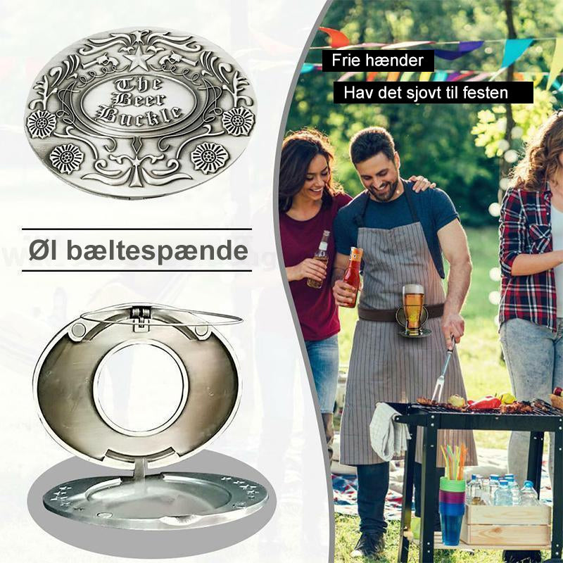 Kreativt ølbæltespænde