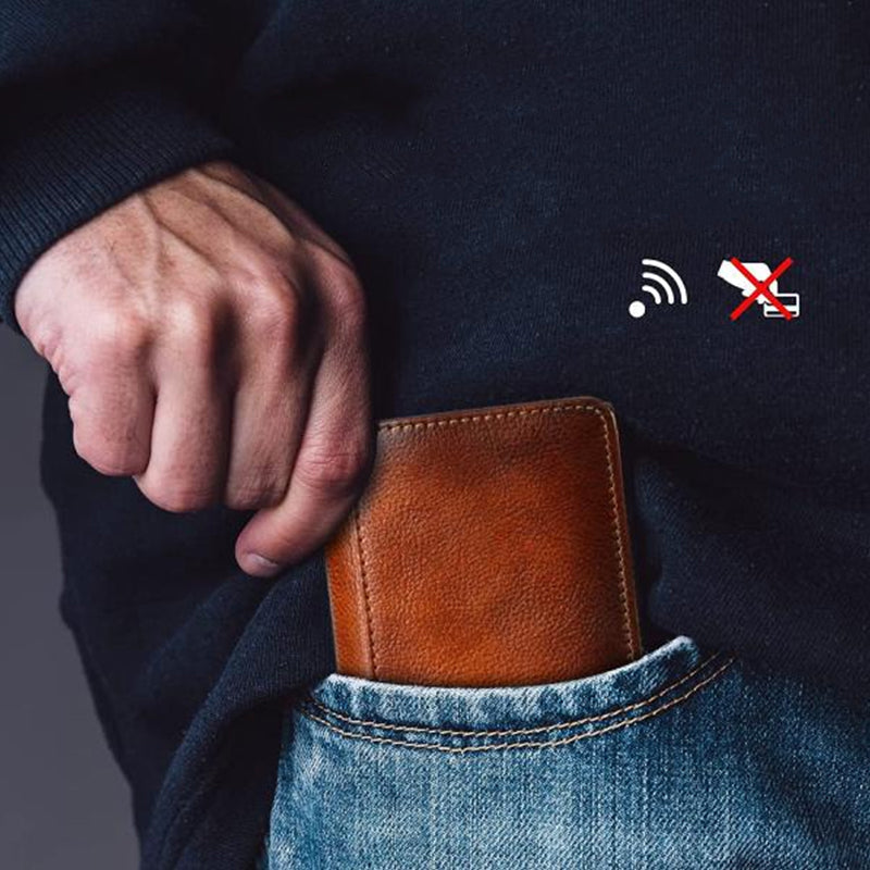Multifunktionel RFID blokerende tegnebog