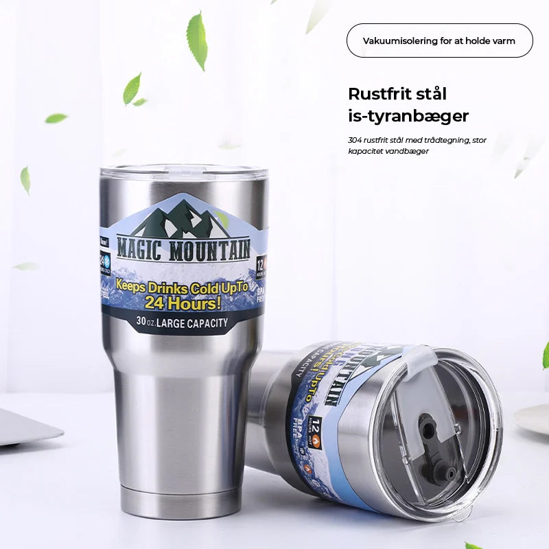 Termoflaske i 304 rustfrit stål