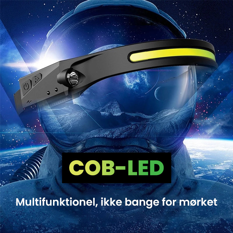 USB genopladelig pandelampe