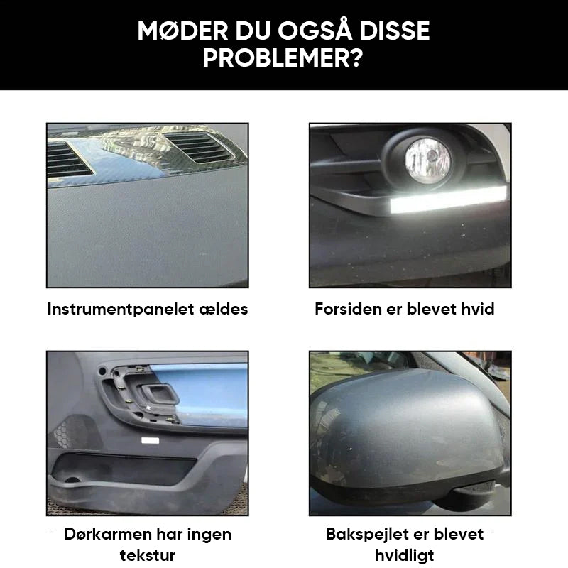 Krystalbelægning til plastkomponenter