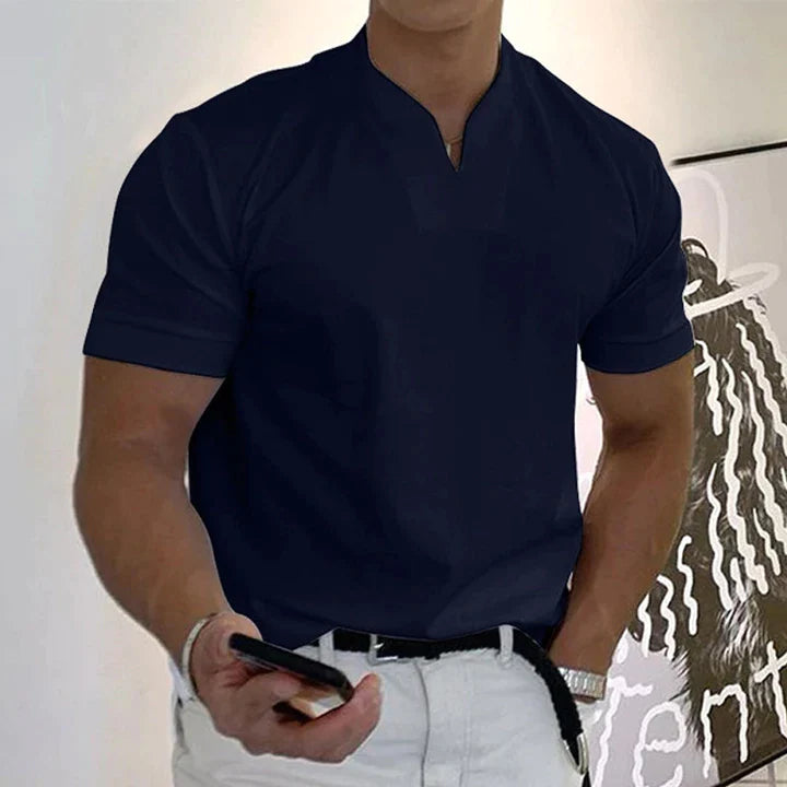 Kortærmet fitness T-shirt med korte ærmer