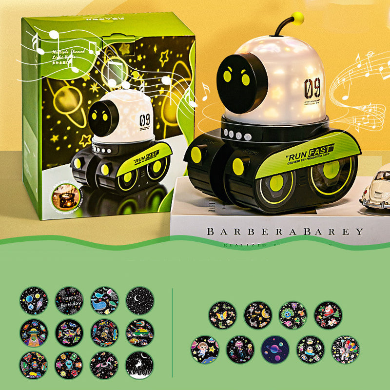 Robot stjerneprojektor lampe
