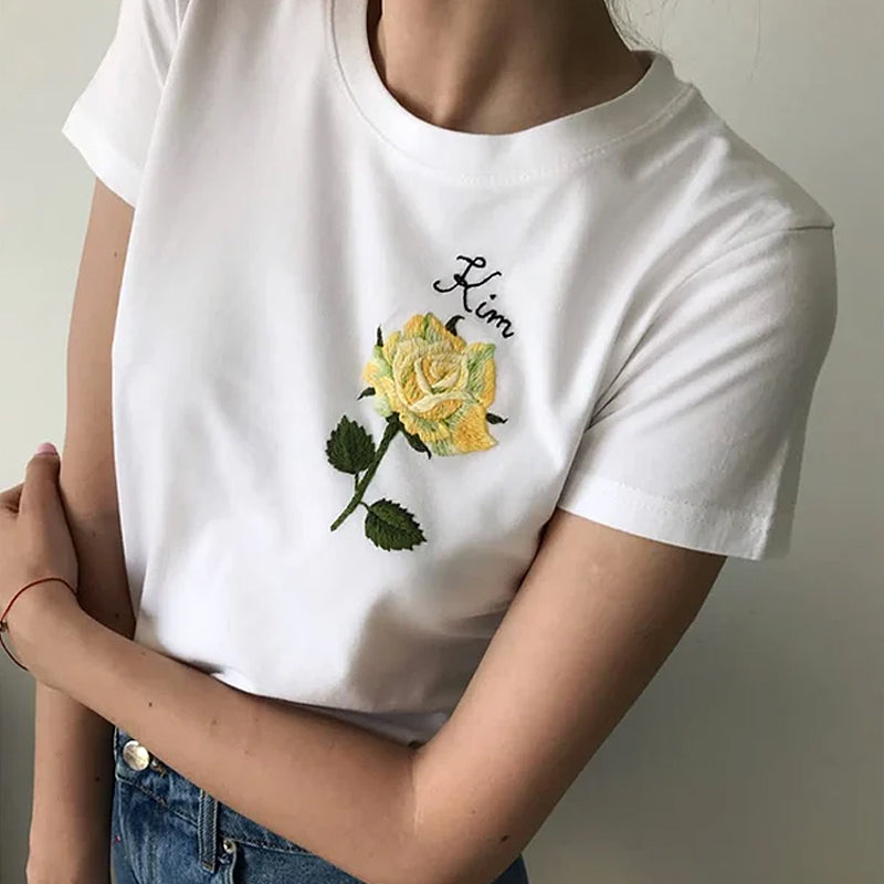 Broderitrykt papirsæt