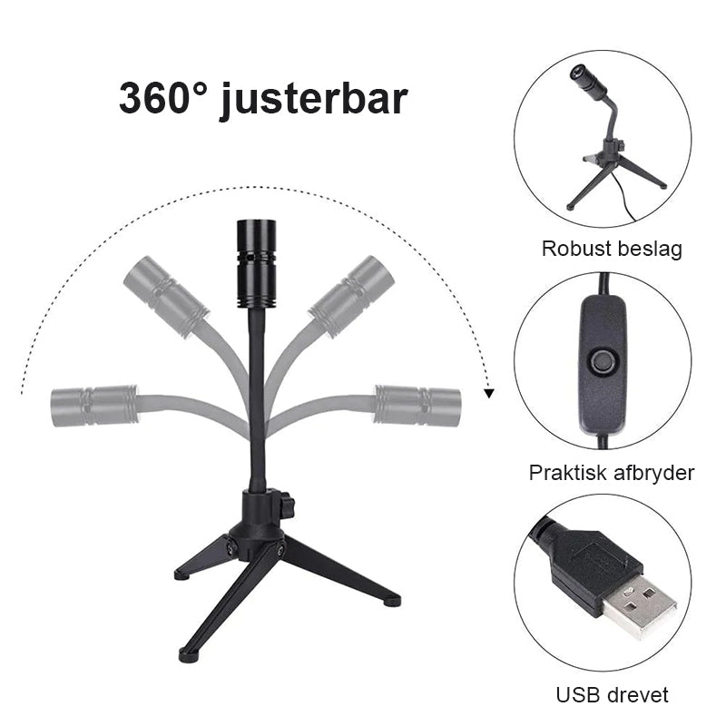 Månen Jorden Projektion LED-lampe