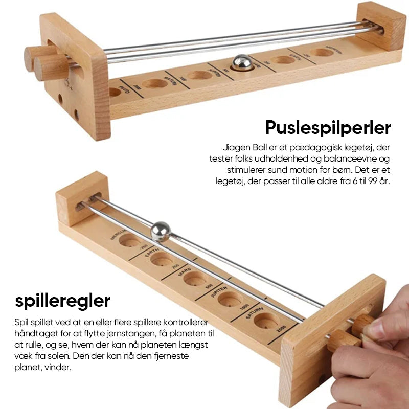 Balancespil i træ