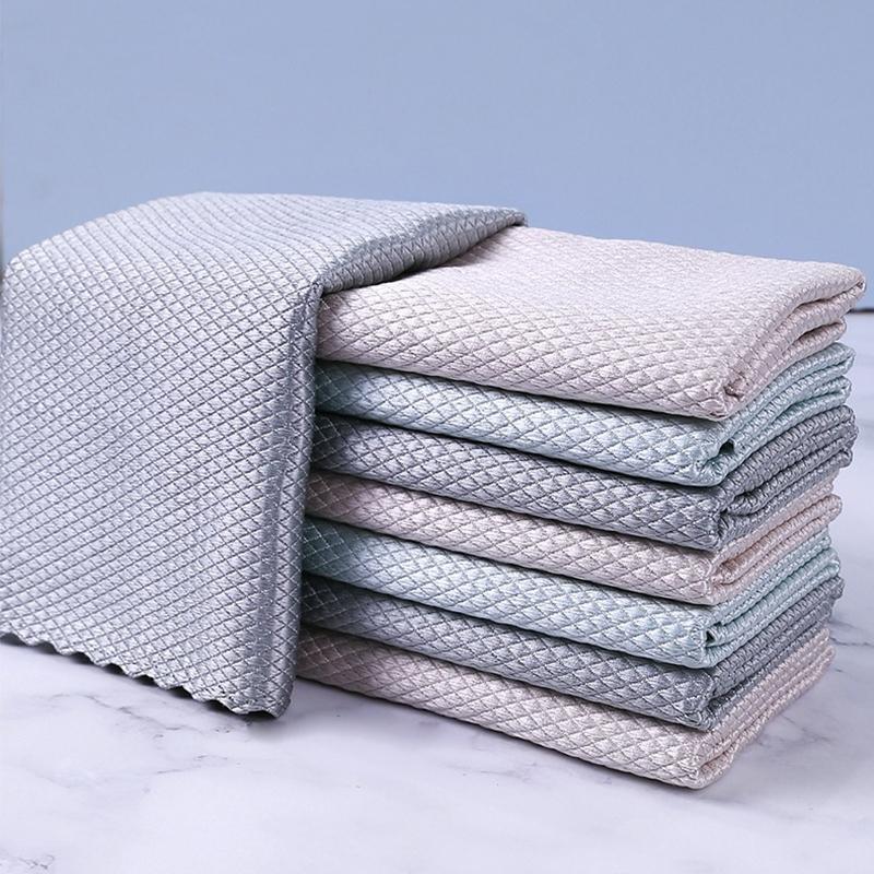 Fiskeskæl Microfiber Polering Rengøring Klud