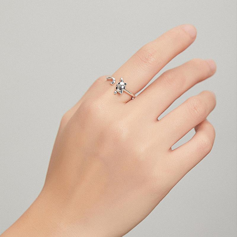 Søde katteøreringe