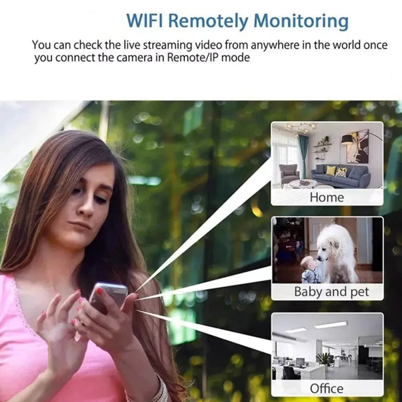WIFI-styret minikamera 1080P HD