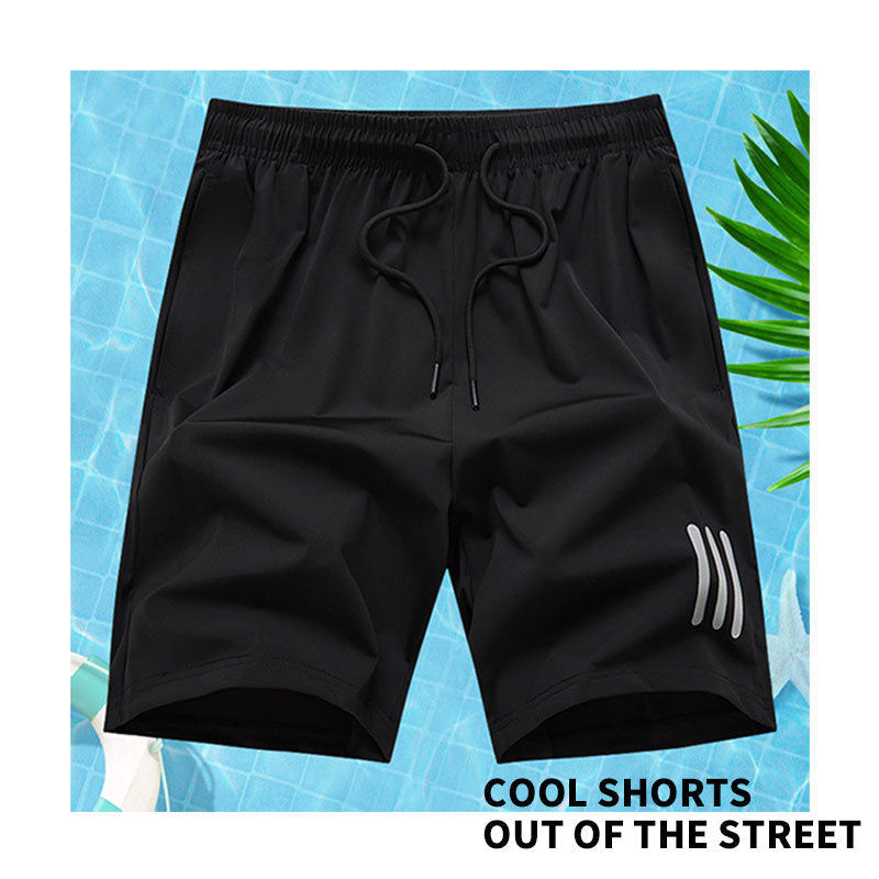 Sommer elastiske sportsshorts