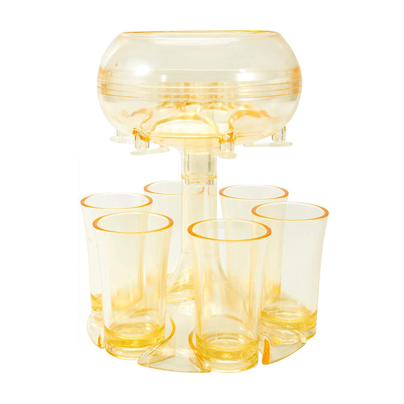 Dispenser og holder til 6 shotglas