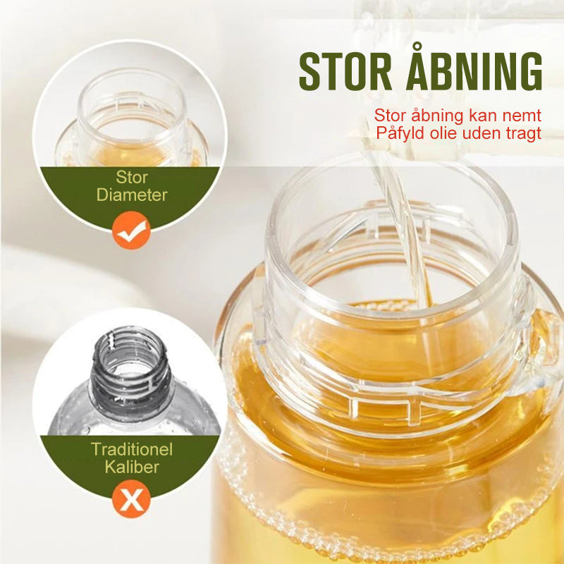 Lufttryk type olie spray flaske