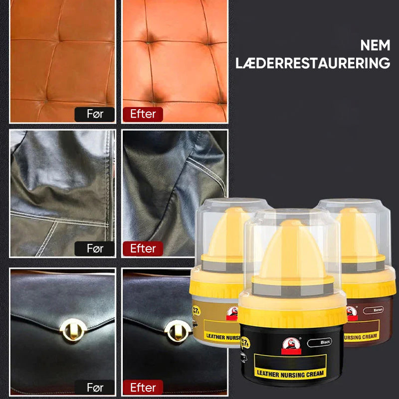 Læderreparerende skocreme