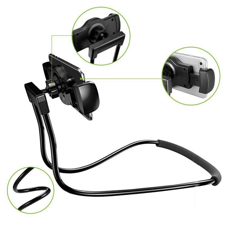 Lazy Neck Telefon og Tablet holder