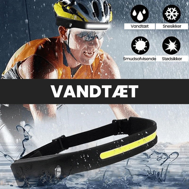 USB genopladelig pandelampe