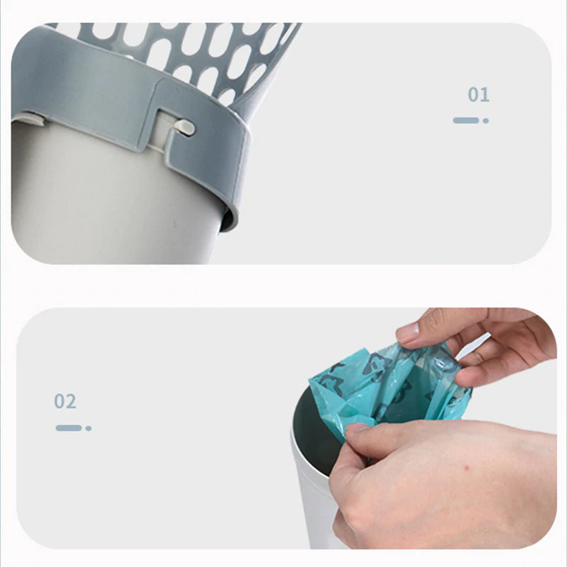 Integreret kattebakkeskovl