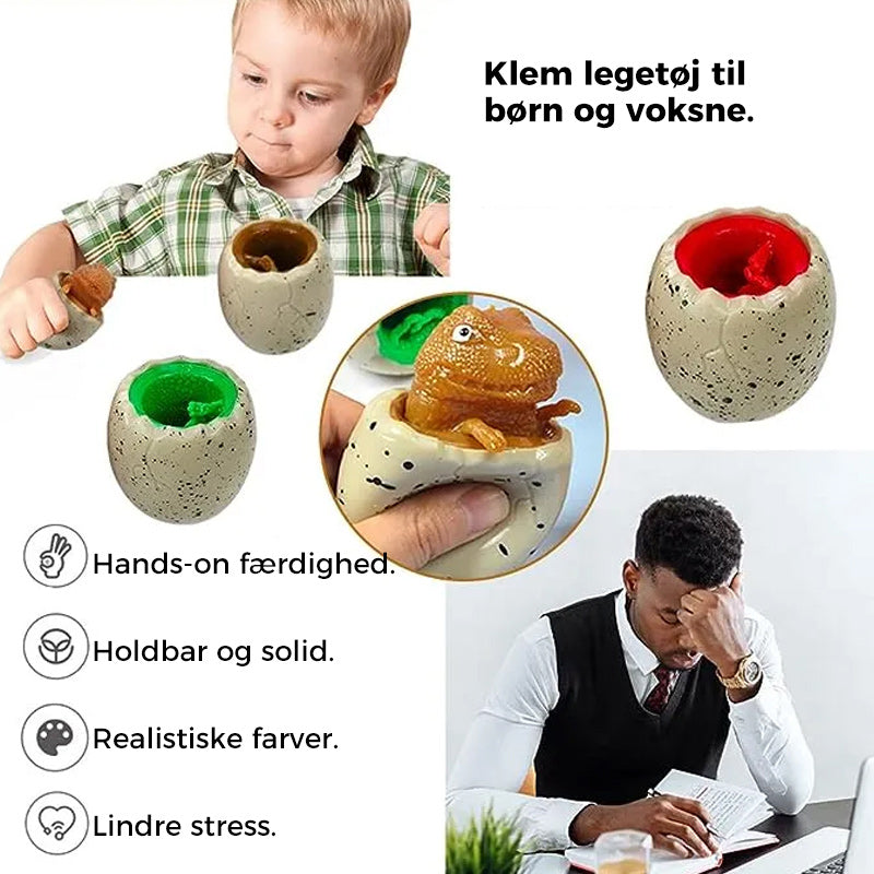 Dinosaur æg klemmelegetøj