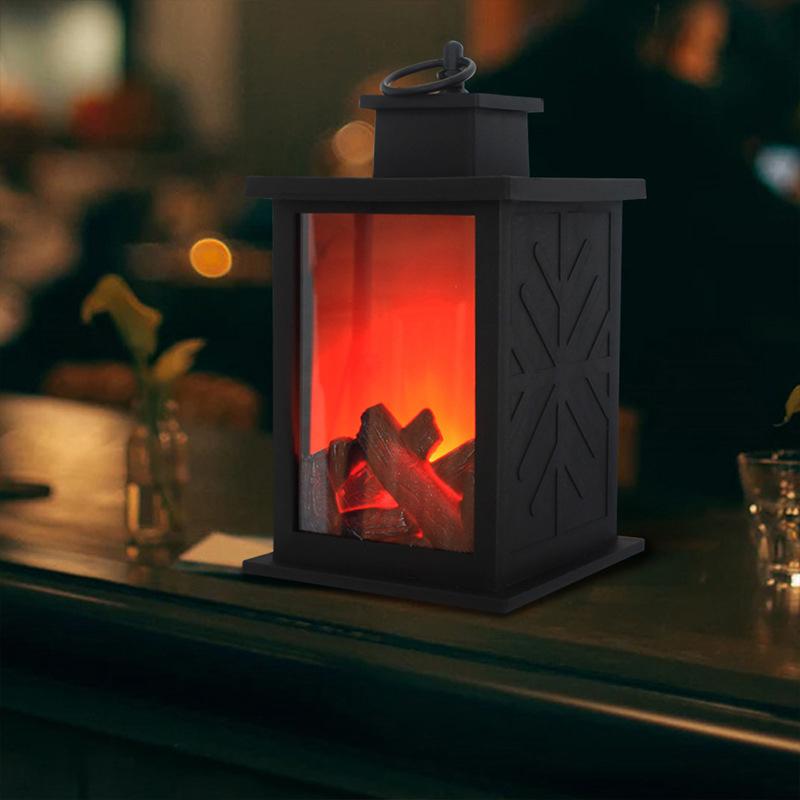 Halloween Flamme Lampe