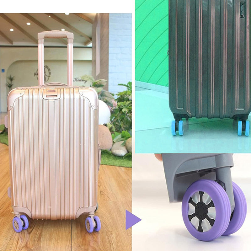 Beskyttelsesdæksler til kufferthjul (8stk)