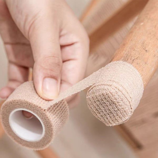 Stille skridsikre klistermærker til stoleben