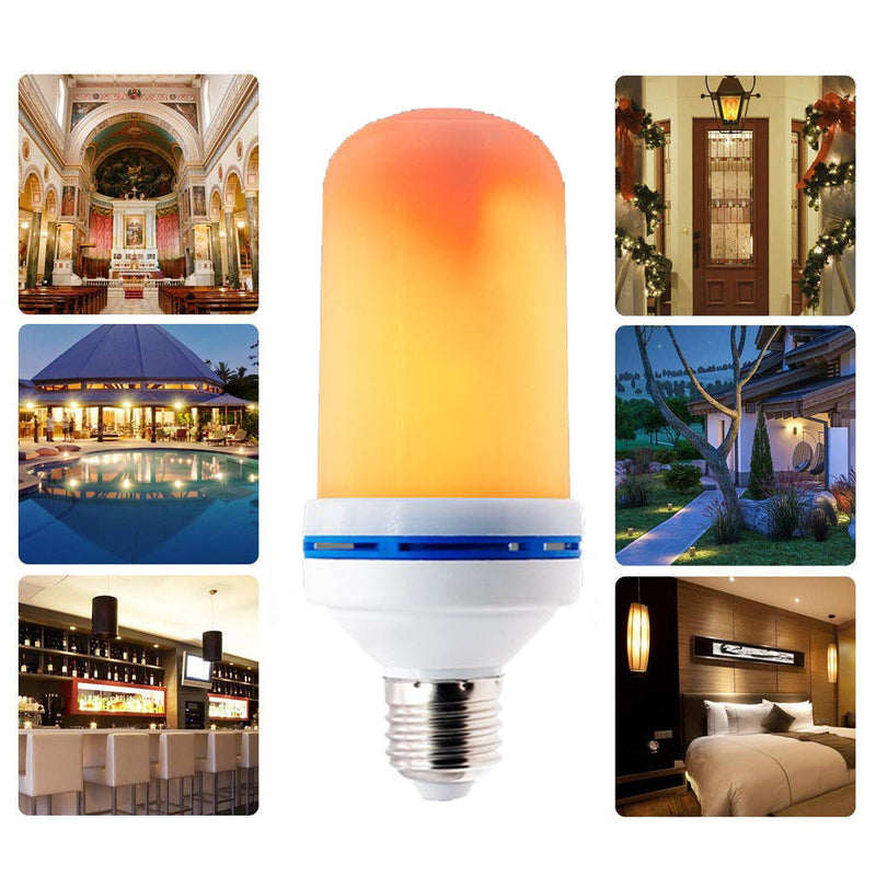 LED tyngdekraft effekt brand lys