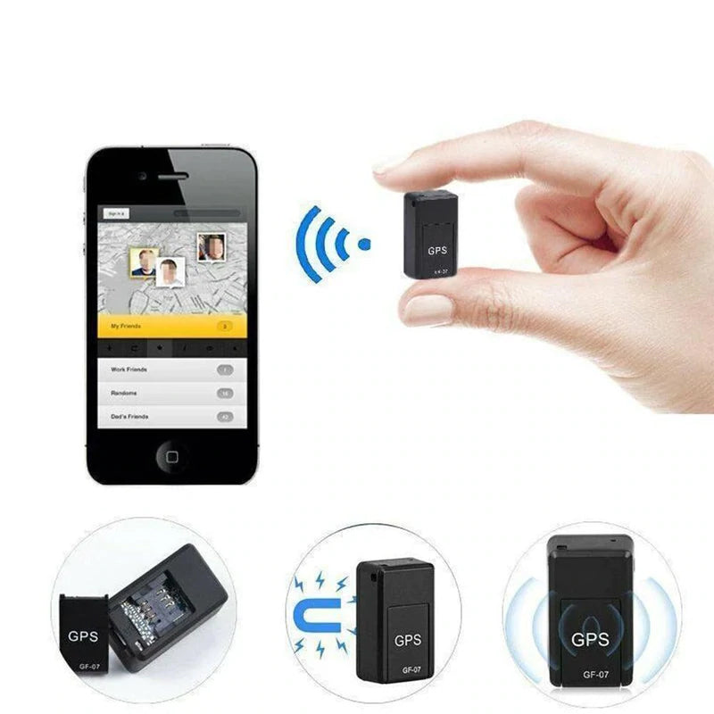 GPS Tracker, Magnetisk Mini GPS Locator Anti-tyveri GPS Tracker