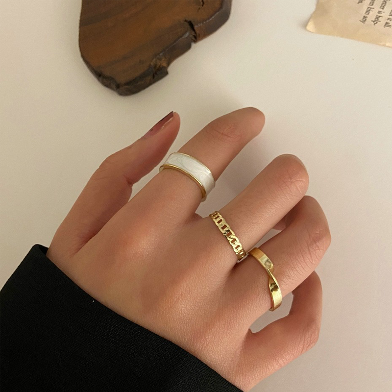Stjerne måne ring sæt