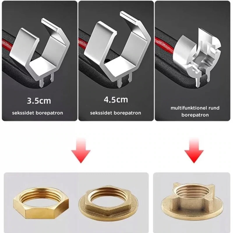 uultifunktionel badeværelsesnøgle
