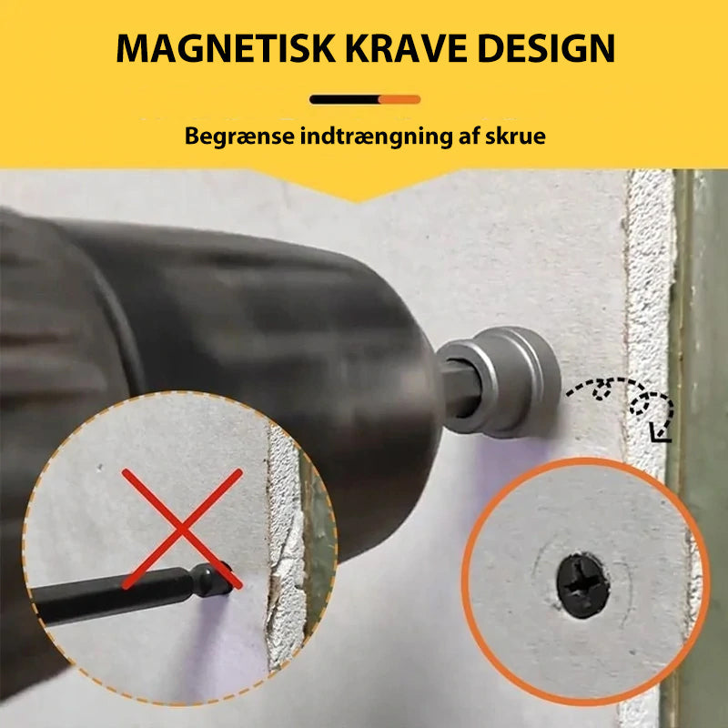 Magnetisk positioneringsskruetrækker