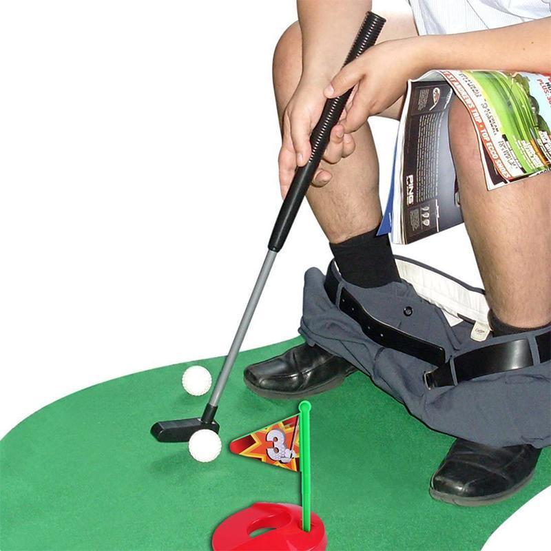 Lille indendørs golfbane