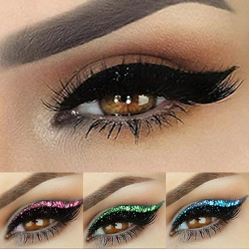 Vandtæt og genanvendelig eyeliner og øjenvipper klistermærke