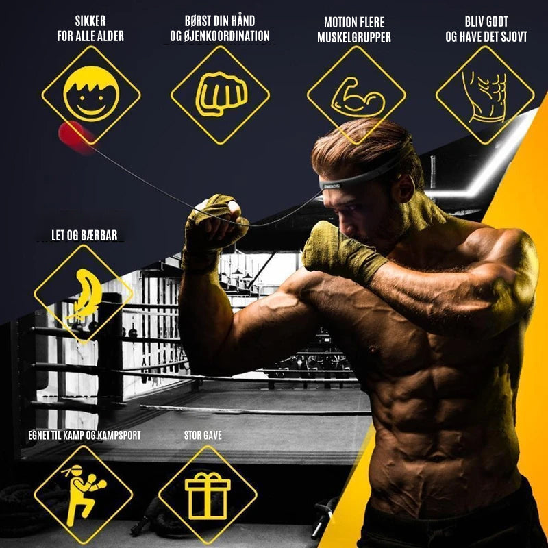 Boksekamp bold for at forbedre reaktionshastigheden