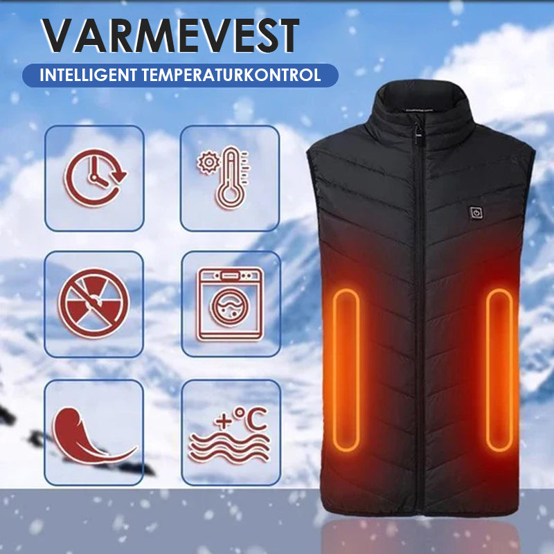 Hurtigtvarmende vest