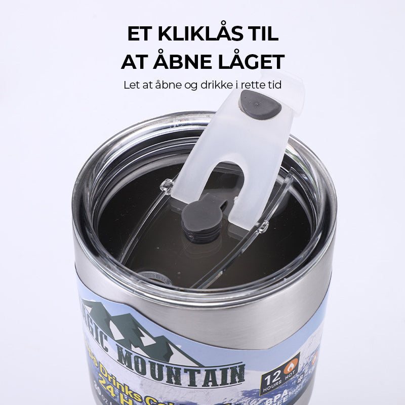 Termoflaske i 304 rustfrit stål