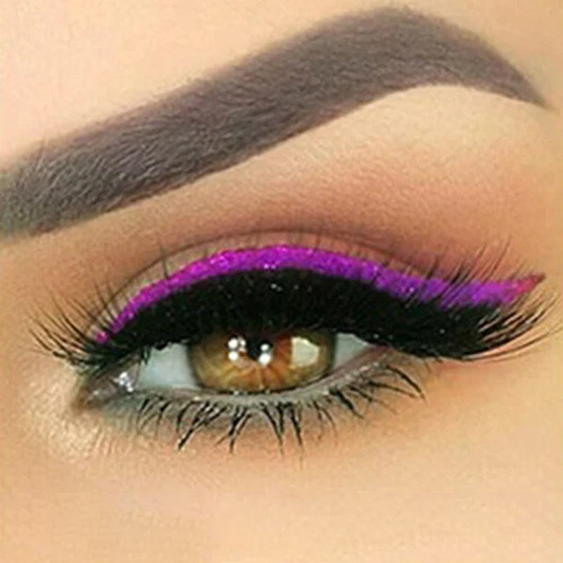 Vandtæt og genanvendelig eyeliner og øjenvipper klistermærke