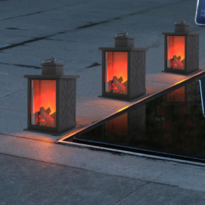 Halloween Flamme Lampe