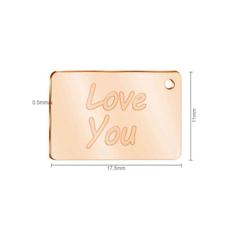 Metal konvolut halskæde