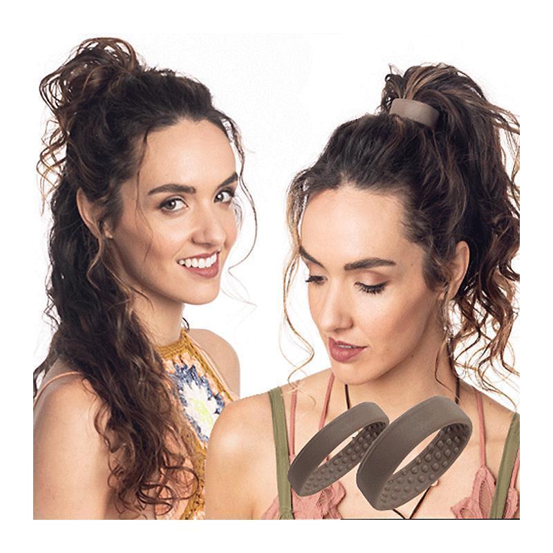 Foldbar silikone hårring