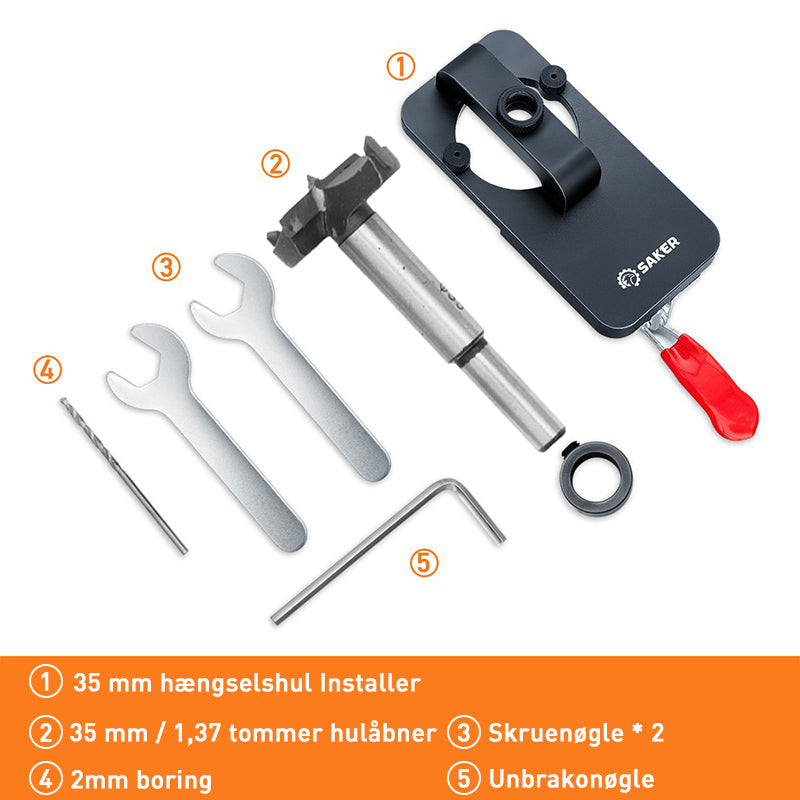 Saker skjult hængselsjern Z86