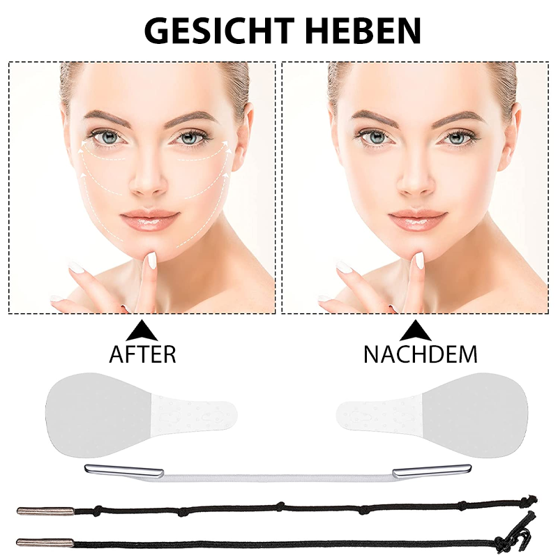 Unsichtbarer Face Pull-Aufkleber