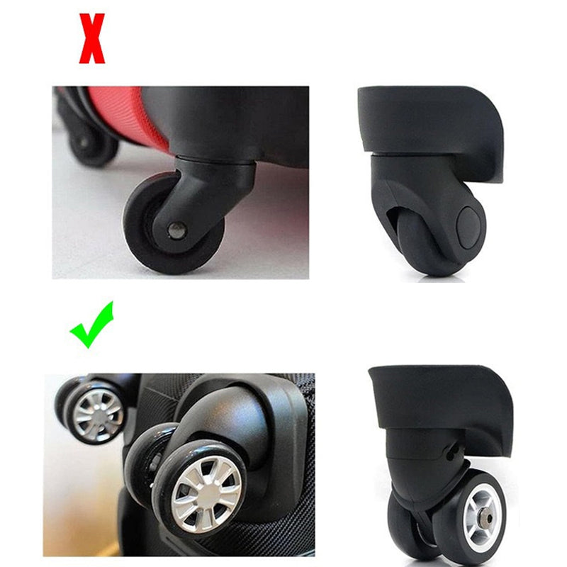 Beskyttelsesdæksler til kufferthjul (8stk)