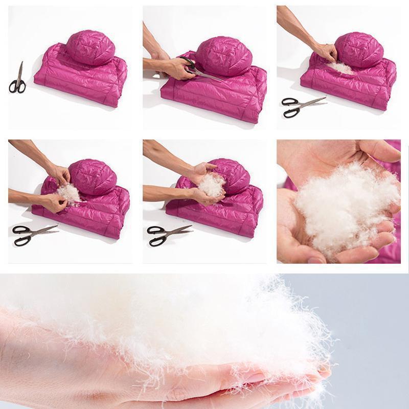 Letvægts mellemlang jakke til kvinder