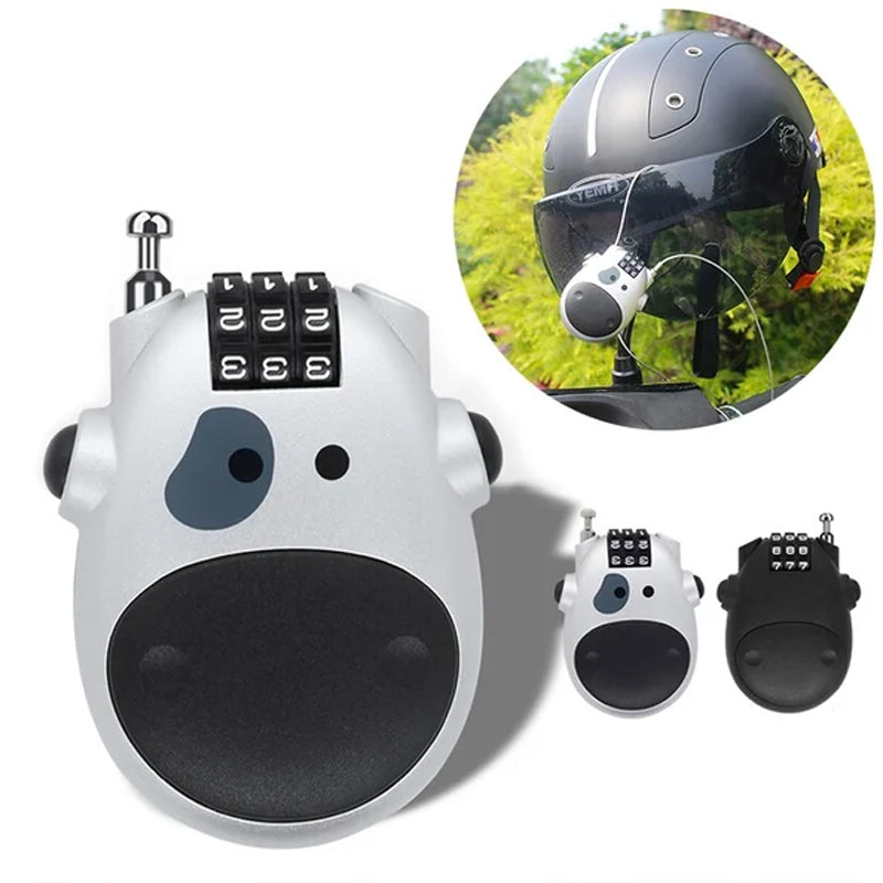 Tyverisikret teleskopisk kabellås