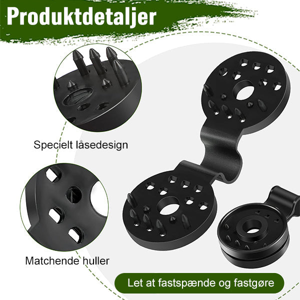 Plastikklemmer til skyggepresenning