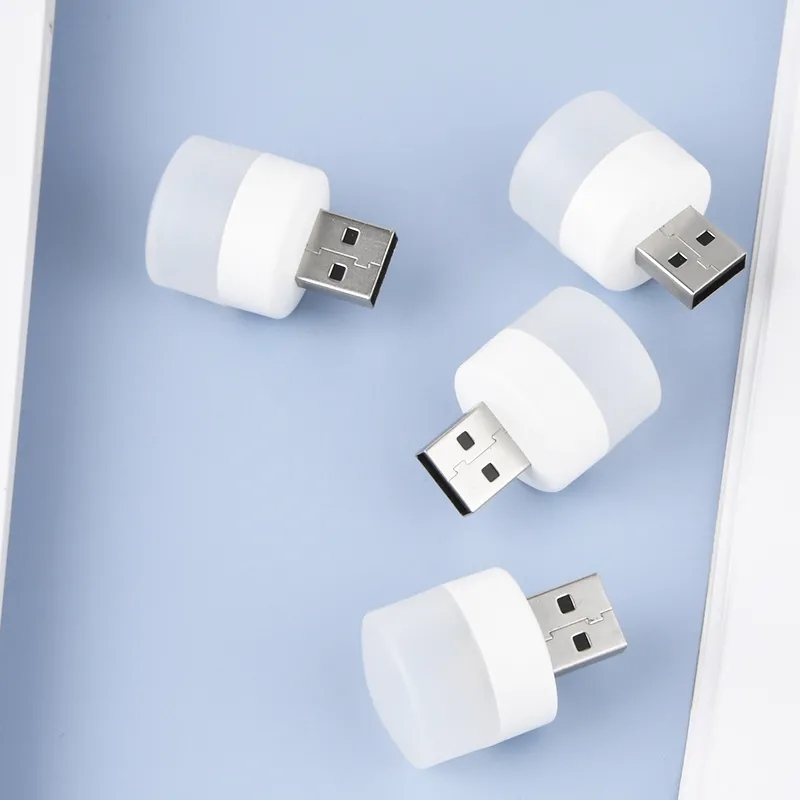USB LED øjenbeskyttelse lille natlampe