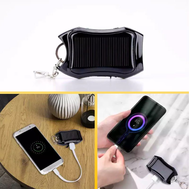 Mini powerbank til nøgleringen