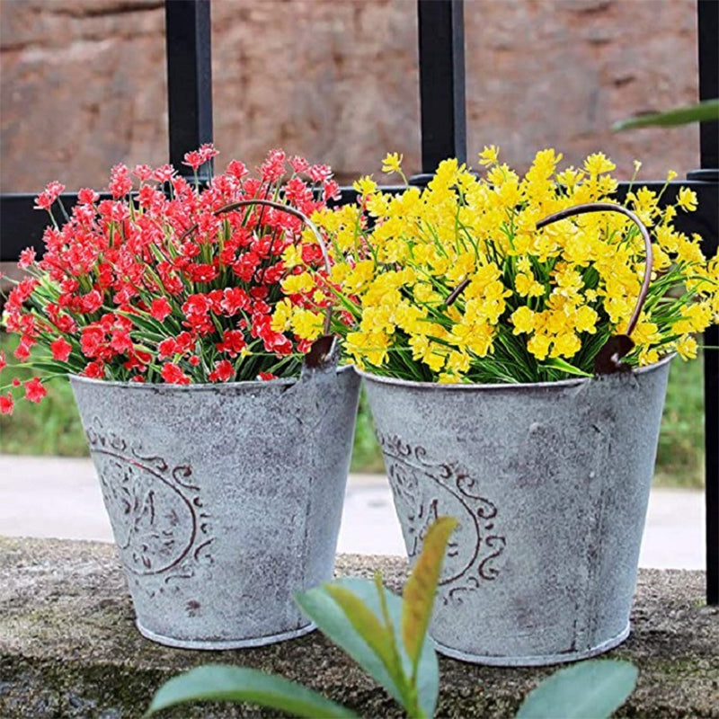 Kunstige udendørs blomster