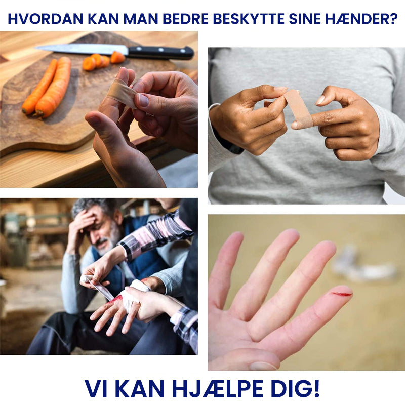 Beskyttende arbejdshandsker i rustfrit stål