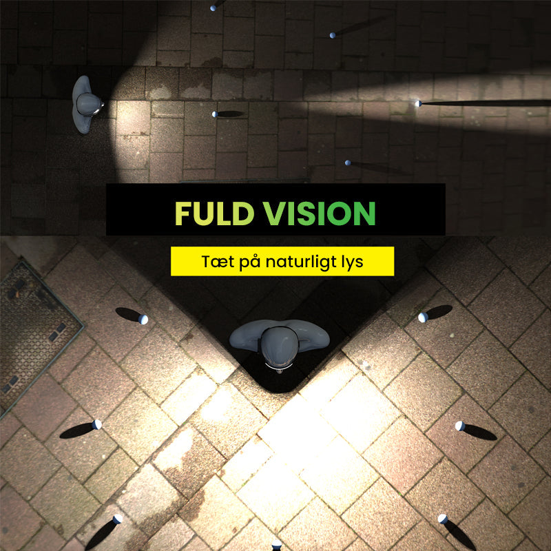 USB genopladelig pandelampe