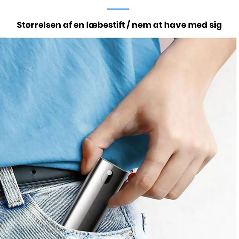 Sprøjte og aftørring Skærmrens